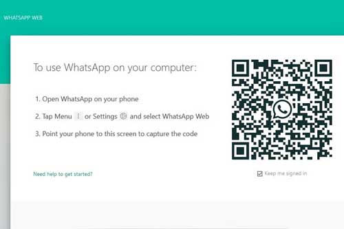 ورود به سایت واتساپ وب web.whatsapp.com