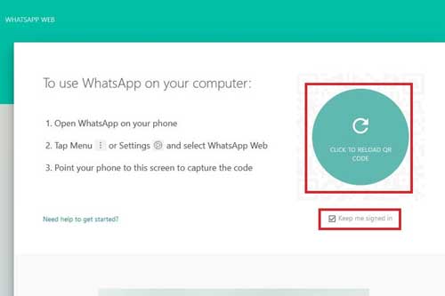 ورود به سایت واتساپ وب web.whatsapp.com