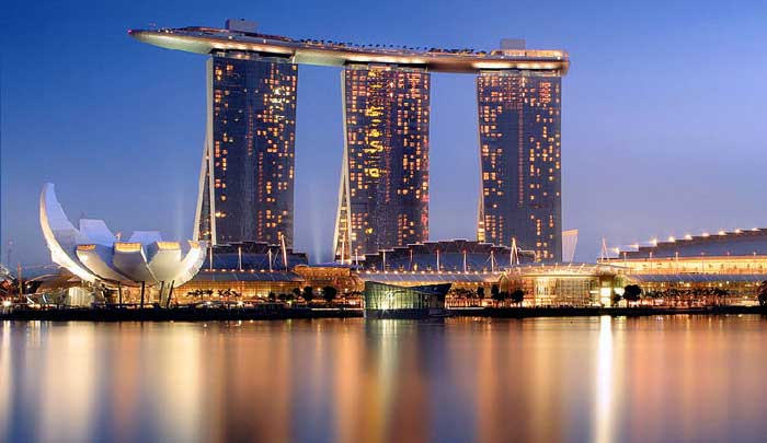 برج مارینا بی سندز, Downtown Core سنگاپور