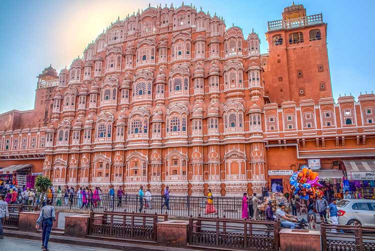 جیپور هند ; شهری پر زرق و برق