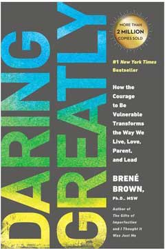 کتاب جسارت بزرگ یا جرات بسیار (Daring Greatly) اثر Brené Brown