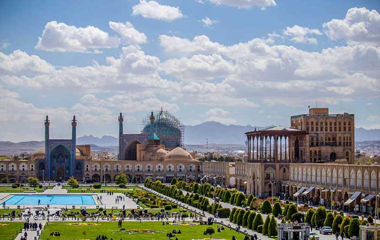 اصفهان ایران; نصف جهان