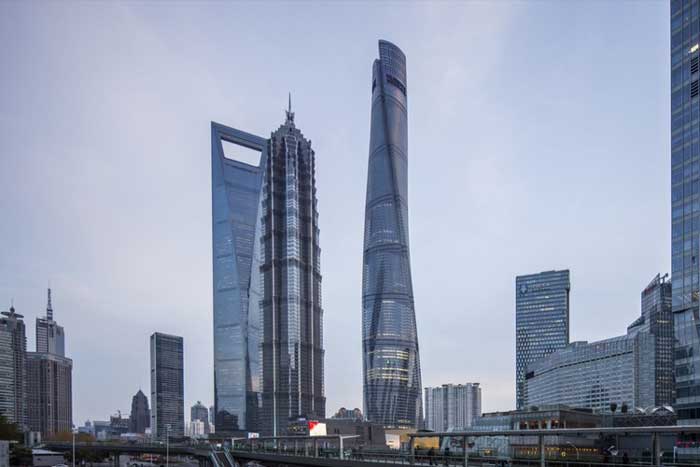 برج شانگهای, شانگهای چین