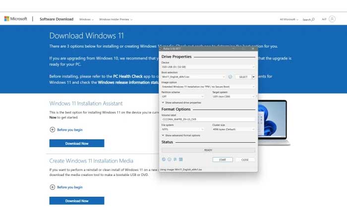 نصب ساده ویندوز با روش Windows 11 Installation Media