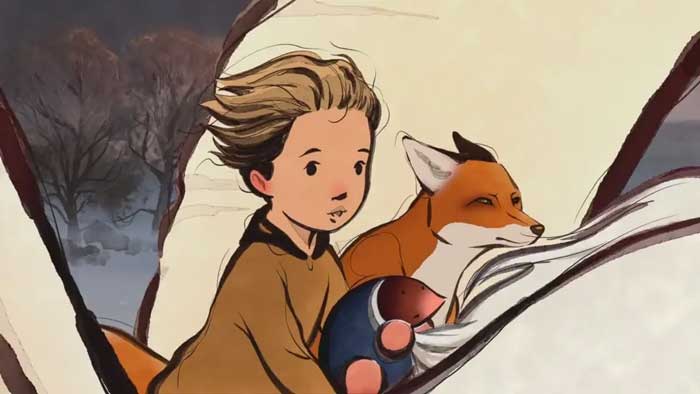انیمیشن پسر، موش کور، روباه و اسب
