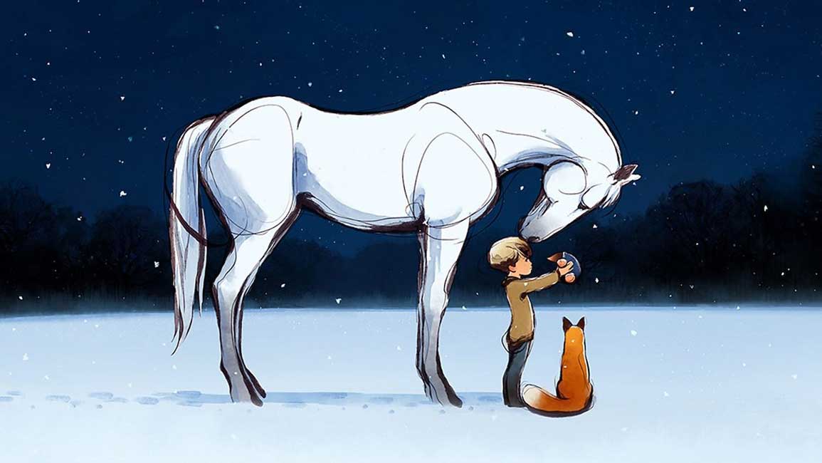 بررسی انیمیشن زیبای پسر موش کور روباه و اسب