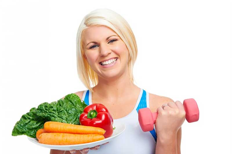 روش‌های کاهش وزن با استفاده از رژیم غذایی و ورزش