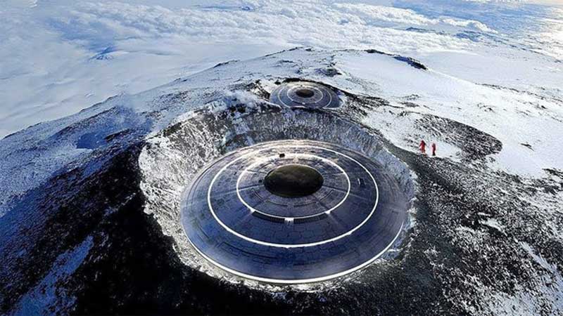 اکتشافات قطب جنوب سوراخ ازن