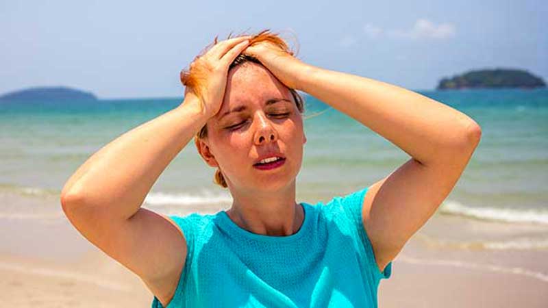 علائم گرمازدگی چیست؟