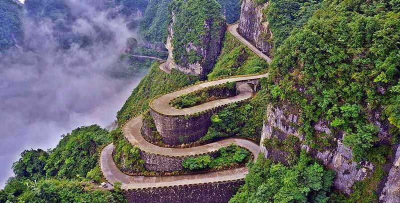 جاده کوهستانی تیانمن (چین)