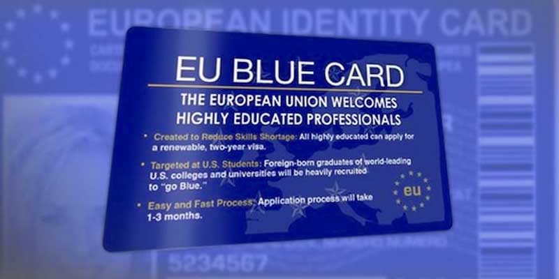 کارت آبی اتحادیه اروپا (EU)