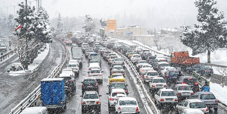 هشدار برف و کولاک برای تهران