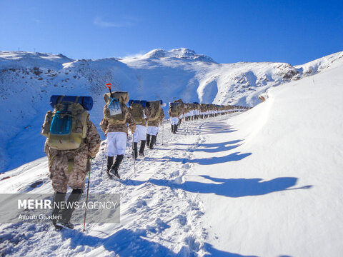 عکس‌های ویژه نیروی سپاه در نقطه صفر مرزی