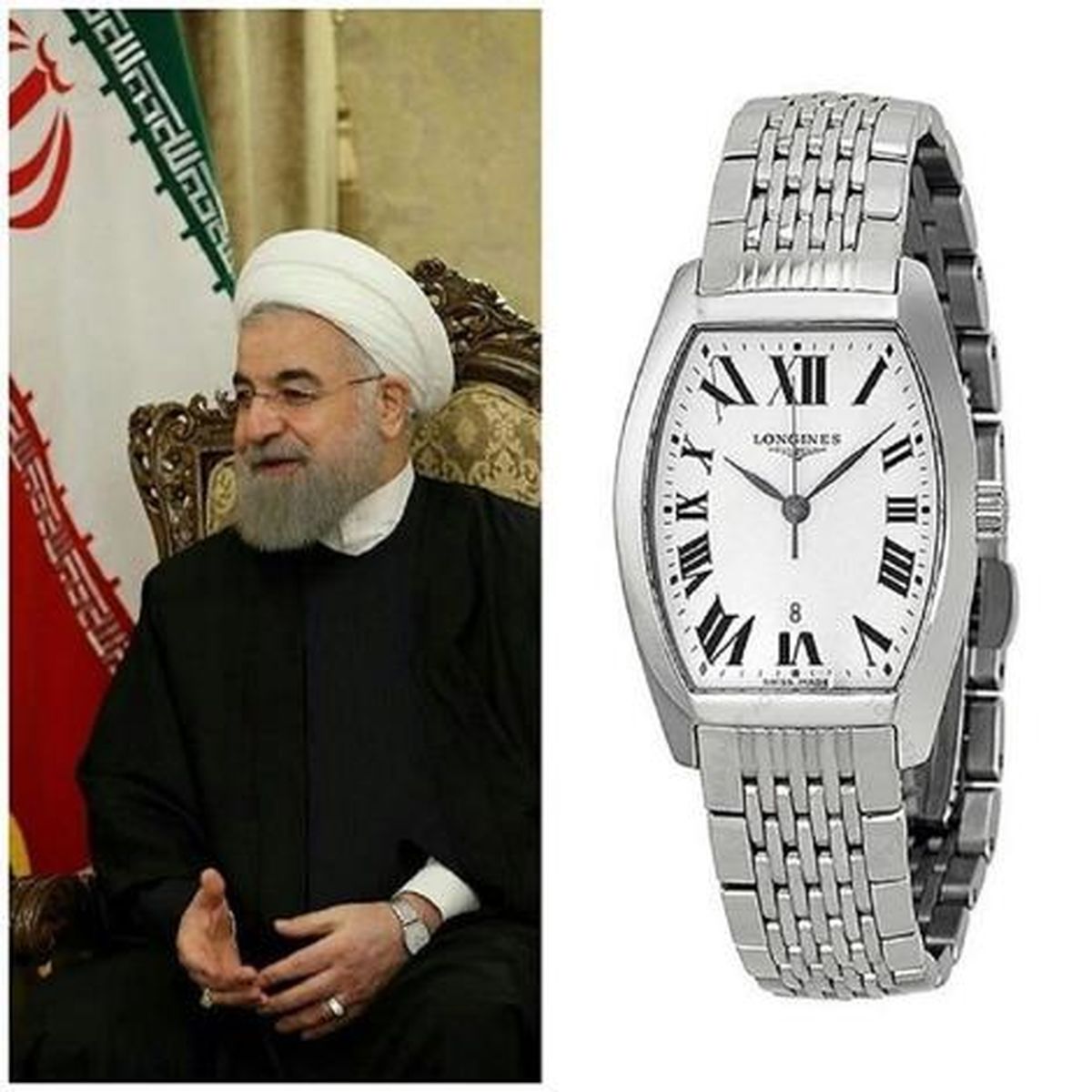 قیمت ساعت لاکچری آقای روحانی چقدر است؟